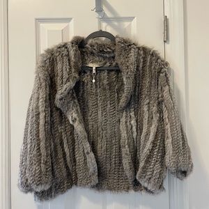 Joie quarter length fur jacket